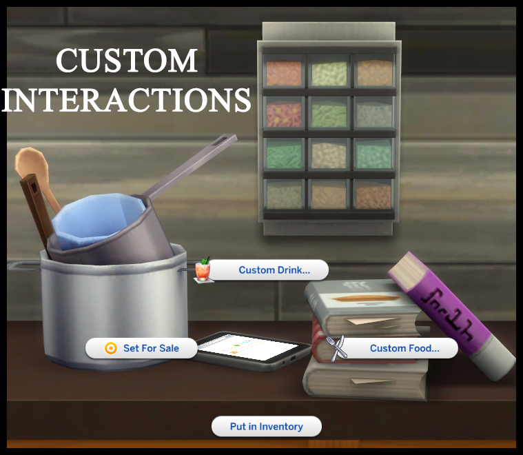 Custom Drink / Beverage mods