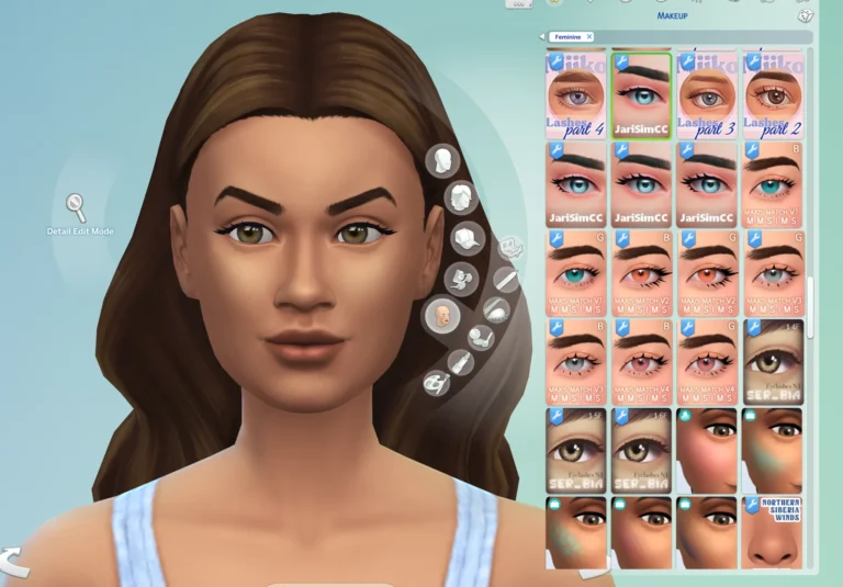 Sims 4 Eyelashes Mods And CC: A Comprehensive Guide