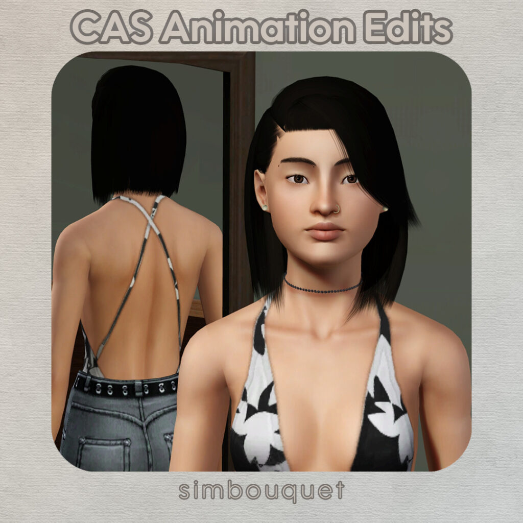 SimBouquet - CAS Animation Edits